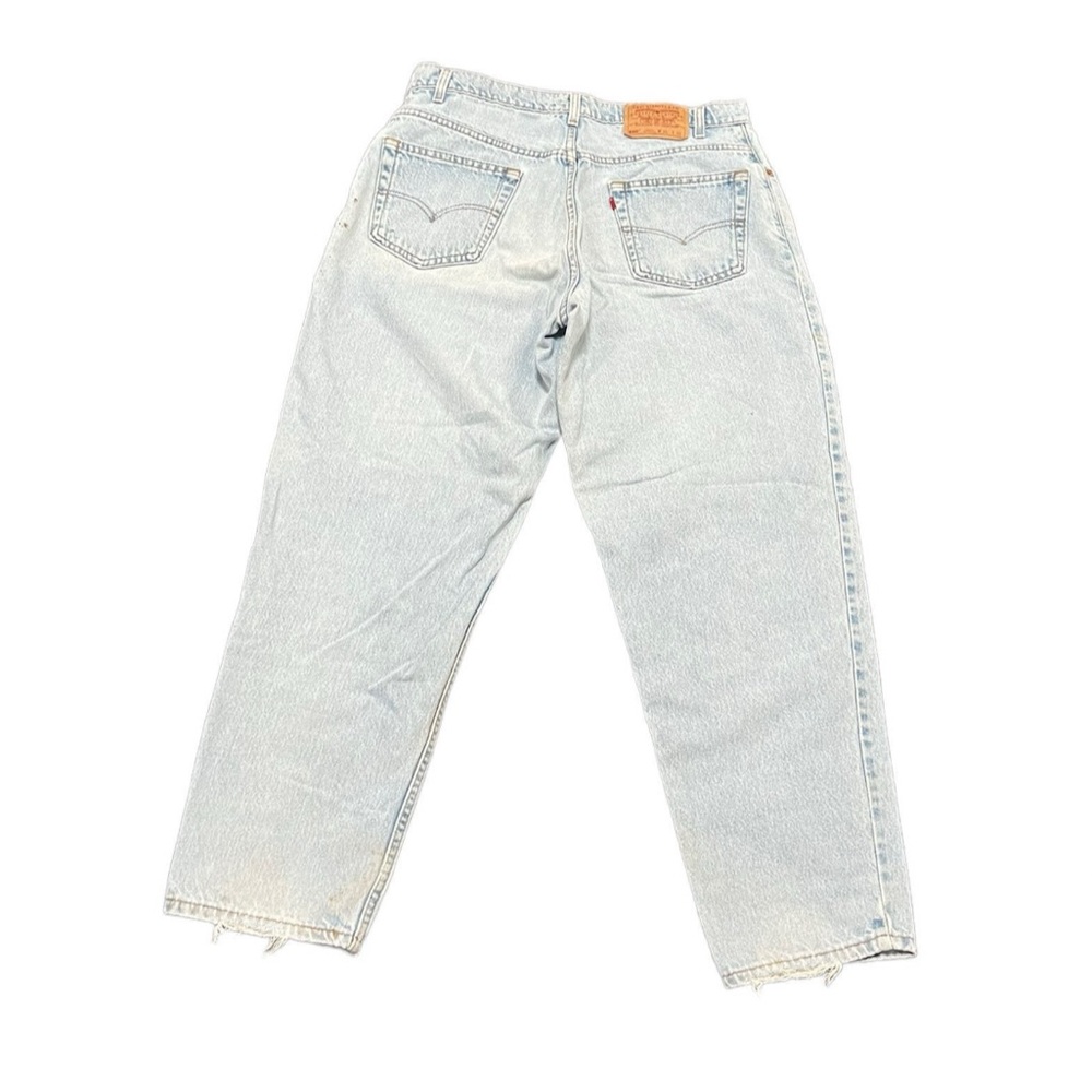 1990s LEVIS Red Tab 560 Fit Vintage Distressed Denim // Size 36